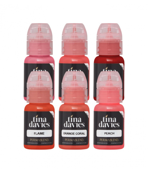 Tina Davies Lip Blush Pigments Lust & Envy ID Liner Pro PMU