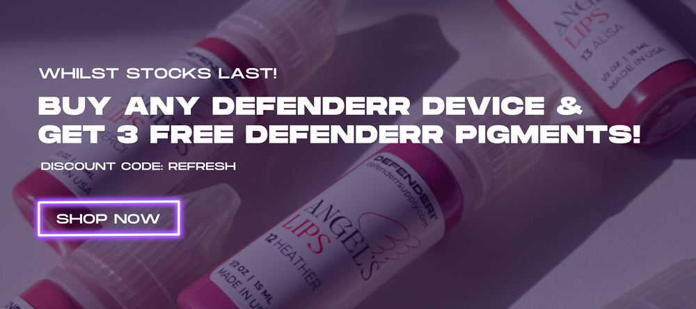 Get 3 Free Defenderr Pigments