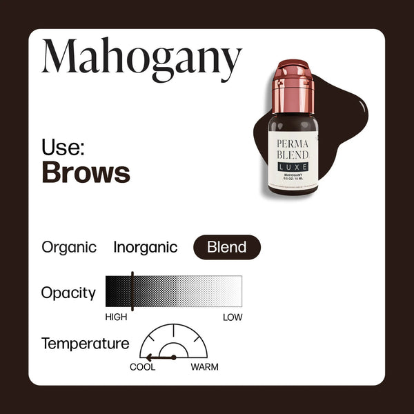 Perma Blend Brow Pigments Mahogany