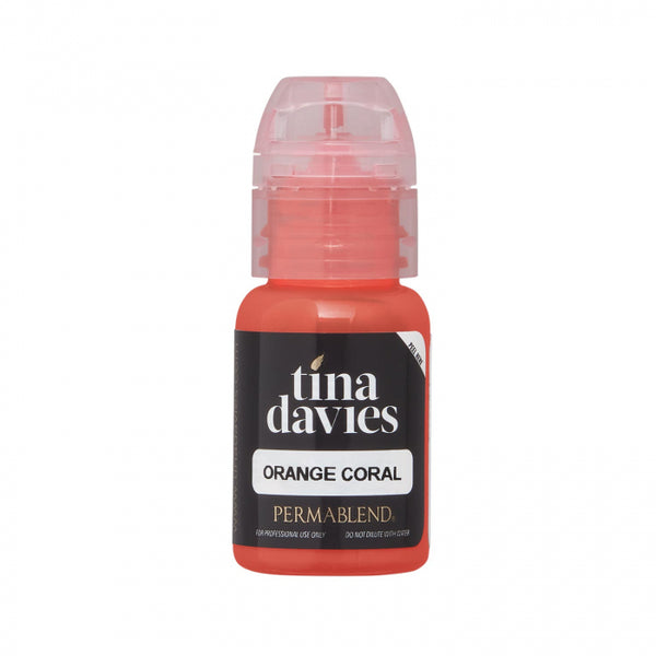 Tina Davies Perma Blend Lip Blush Pigment Orange Coral