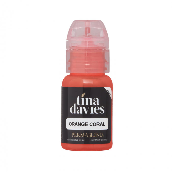 Tina Davies Perma Blend Lip Blush Pigment Orange Coral
