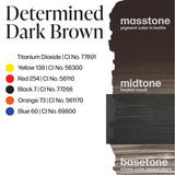 Determined Dark Brown