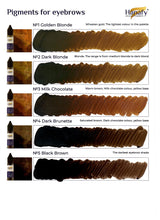 Brow Swatches Hanafy