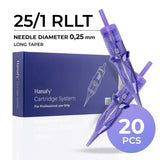 Hanafy PMU Cartridge | PRO - 25/01/RLLT (Round Liner Long Taper)