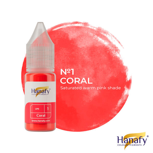 Lip Blush Pigments | Hanafy - Coral No.1