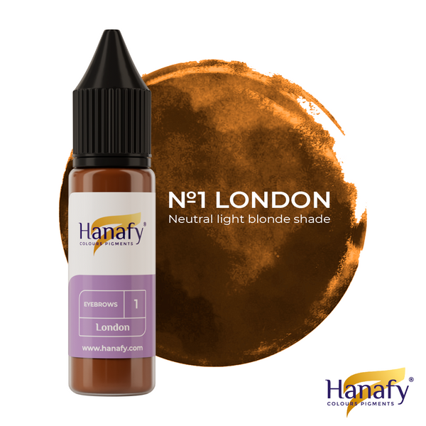 Brow Pigments | Hanafy Mineral Line - London No.1
