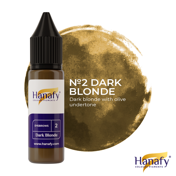 Dark Blonde hanafy pigments