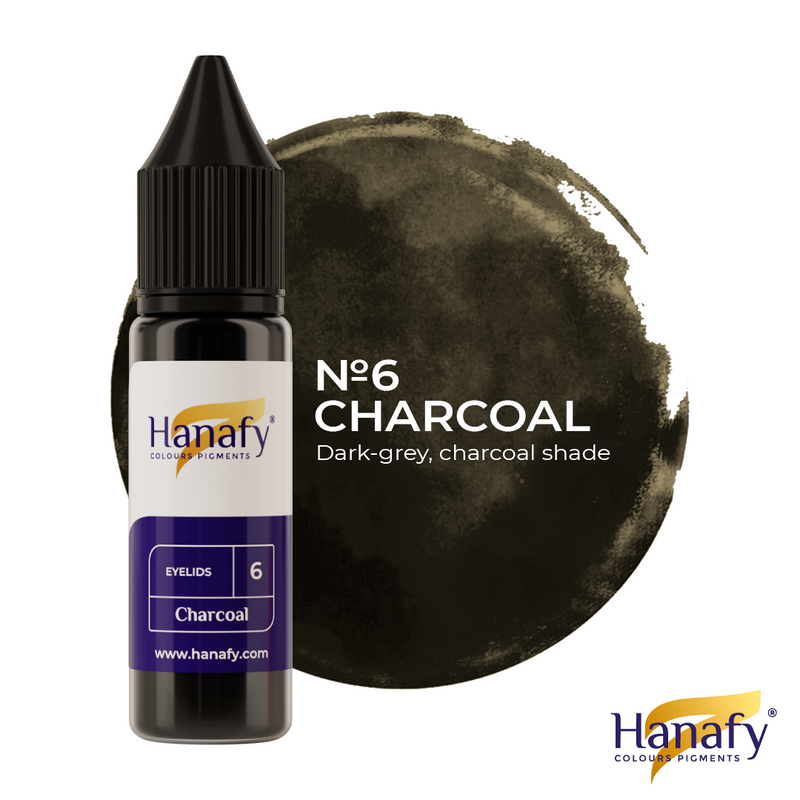 Eyeliner Pigments | Hanafy - Charcoal No.6