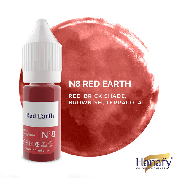 N8 Red Earth Lips Hanafy