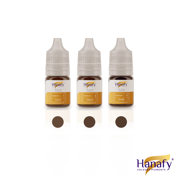 Hanafy Bohemian Brows  - 5ml Mini Set