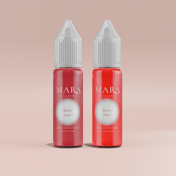 Mara Neutral Lip Pigments Set