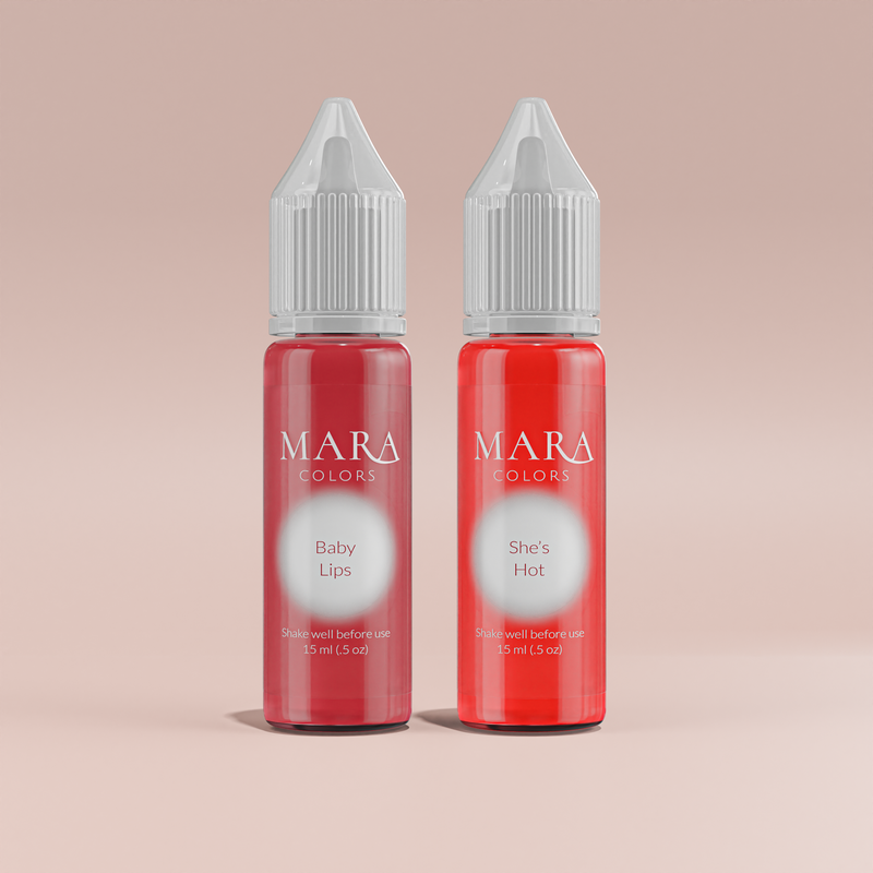 Mara Neutral Lip Pigments Set