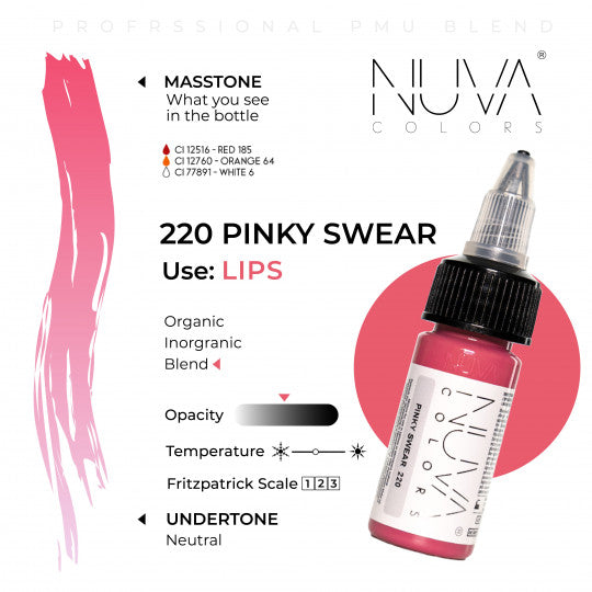 Nuva Lip Blush Pigment Pinky Swear