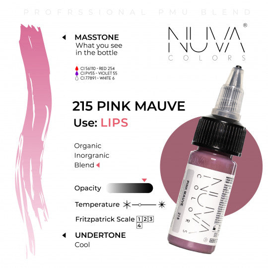 Nuva Colors Lip Blush Pigment Pink Mauve
