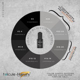 Black Folicule Scalp Colour Wheel