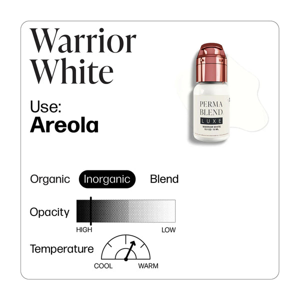 Areola Pigments | Perma Blend LUXE - Warrior White