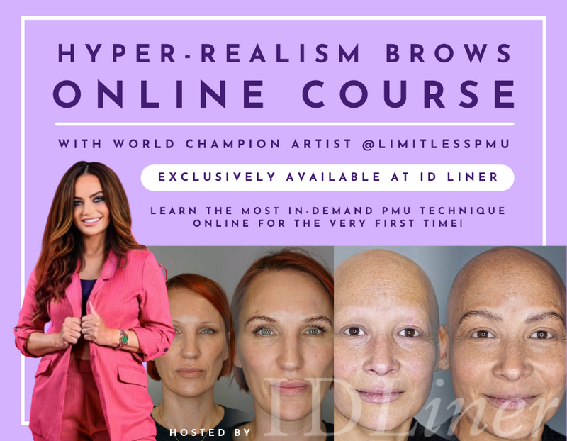 Hyper Realism Brows Training Online. Online Permanent Makeup Training