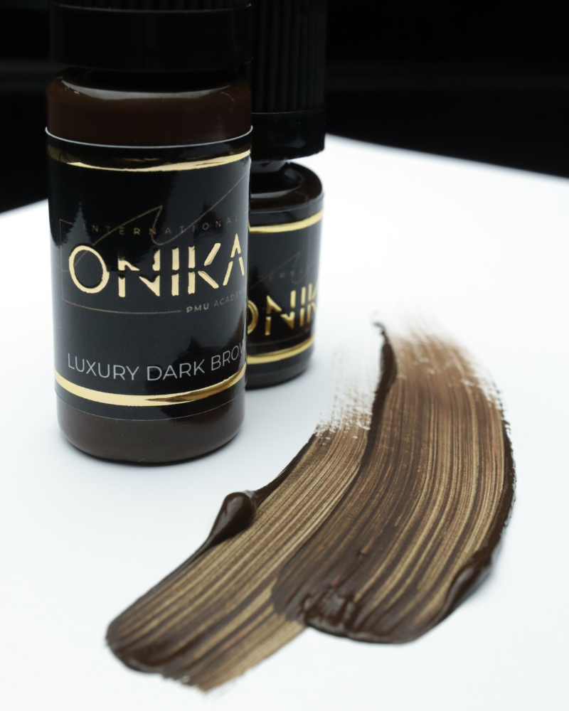 Luxury Dark Brown Brow Pigment Onika
