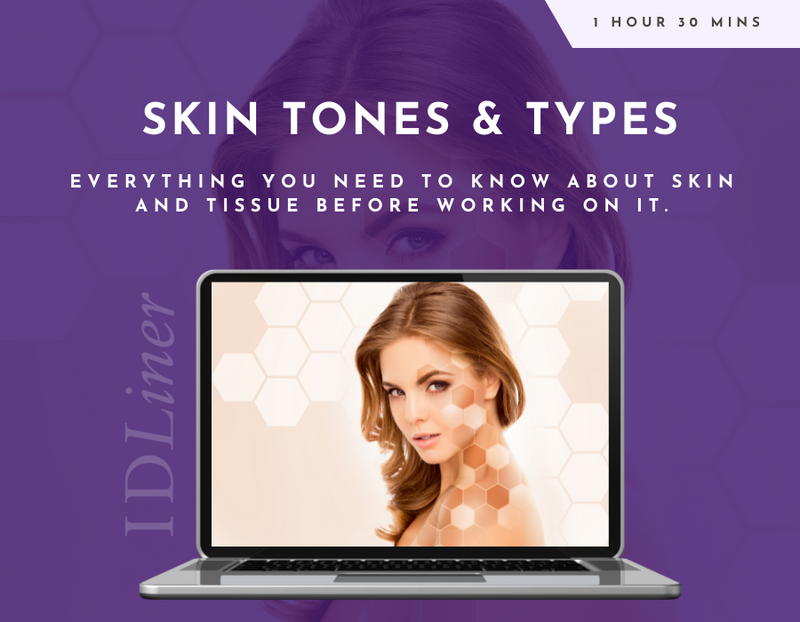 Online PMU Course. Understanding Skin Tones & Skin Types